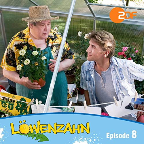 Löwenzahn Hörspiel Folge 8 mit Fritz Fuchs & Paschulke im Gewächshaus auf dem Cover